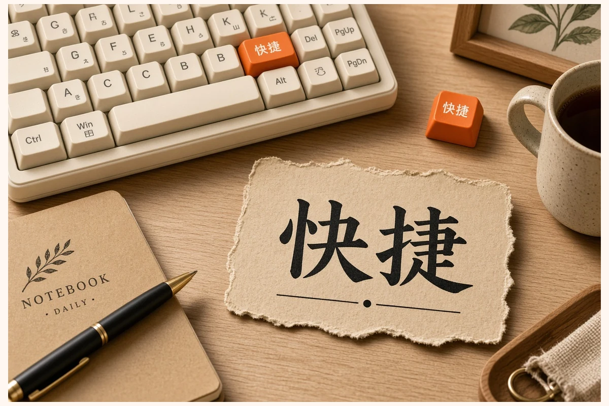 快捷示意