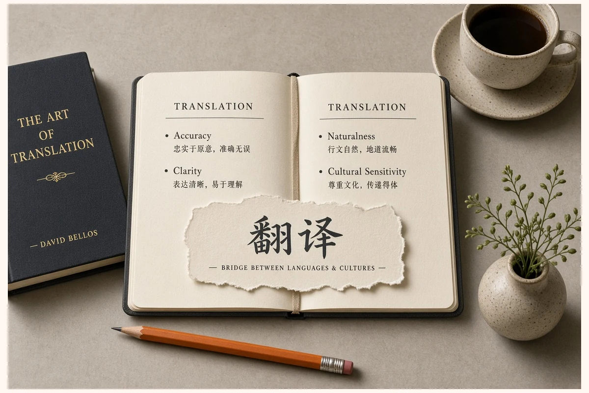 翻译示意